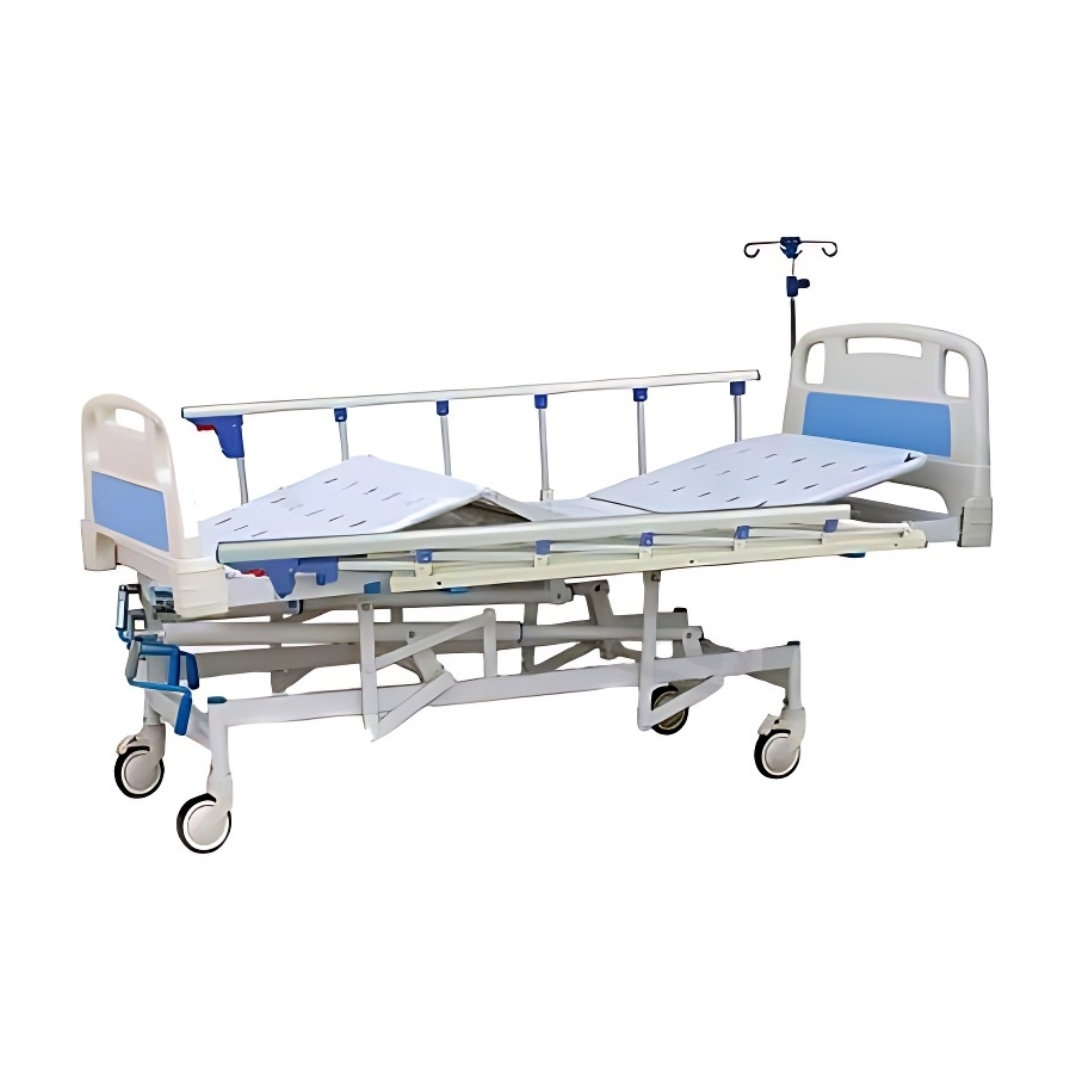 Icu Bed Mechanical Abs Panels Collapsible Railings Commercial Furniture