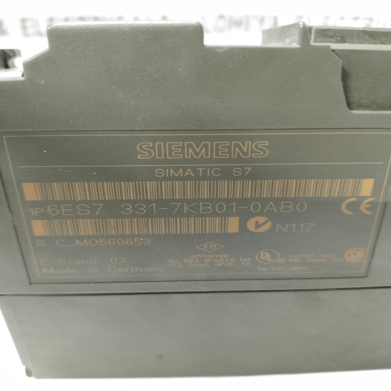 Siemens Sm331 6es7331-7kb01-0ab0 Input Module