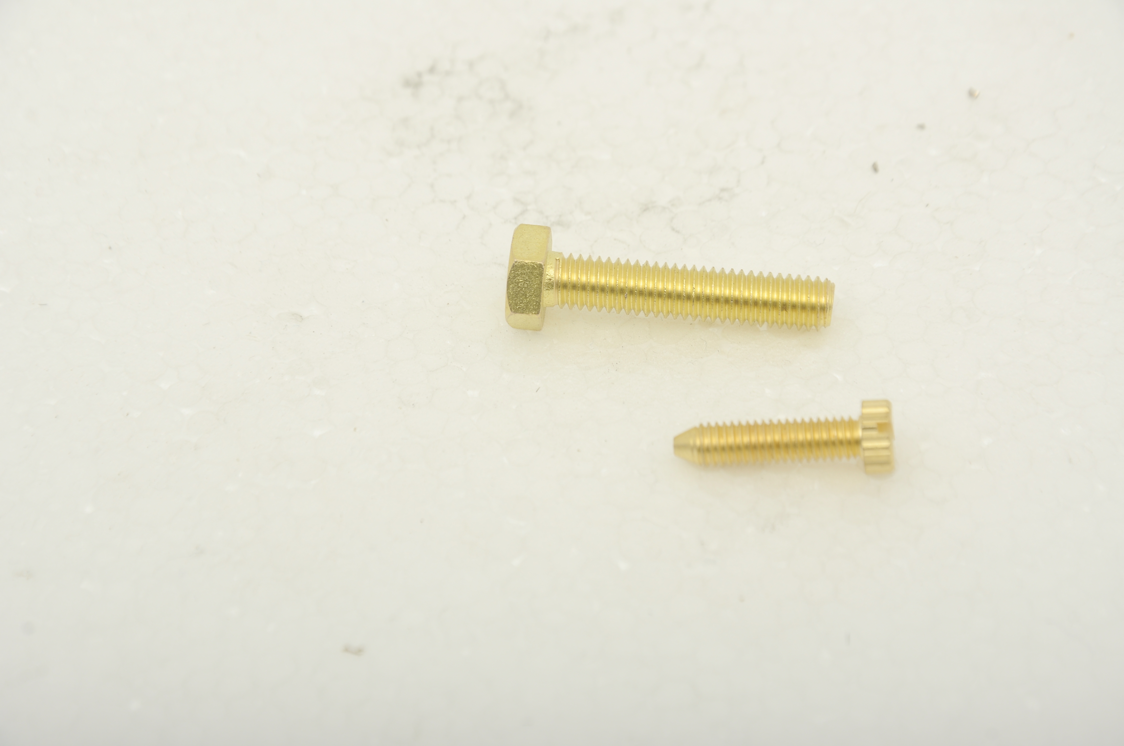 M6 Brass Bolts - Color: Silver