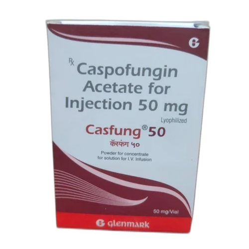 इंजेक्शन के लिए तरल 50 मिलीग्राम कैसोफुंगिन एसीटेट
