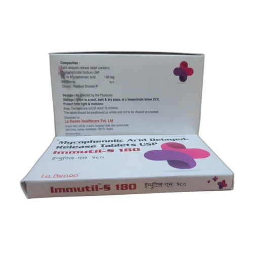 180 Mg Mycophenolic Acid Delayed-release Tablets Usp Specific Drug