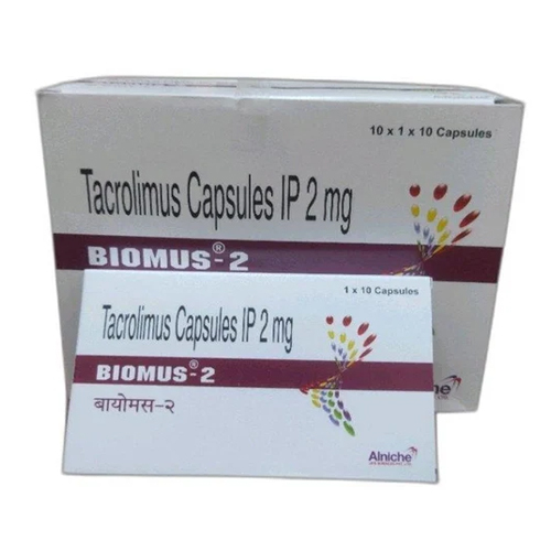 Tacrolimus - 2 Mg Capsules , Cool & Dry Storage Instructions - Specific Drug Formulation