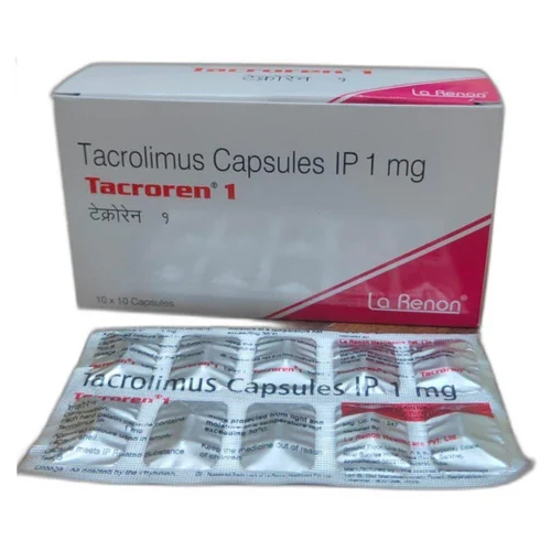 Tacrolimus Capsules - 1 Mg Dosage Strength | Cool & Dry Place Storage, Specific Drug Formulation