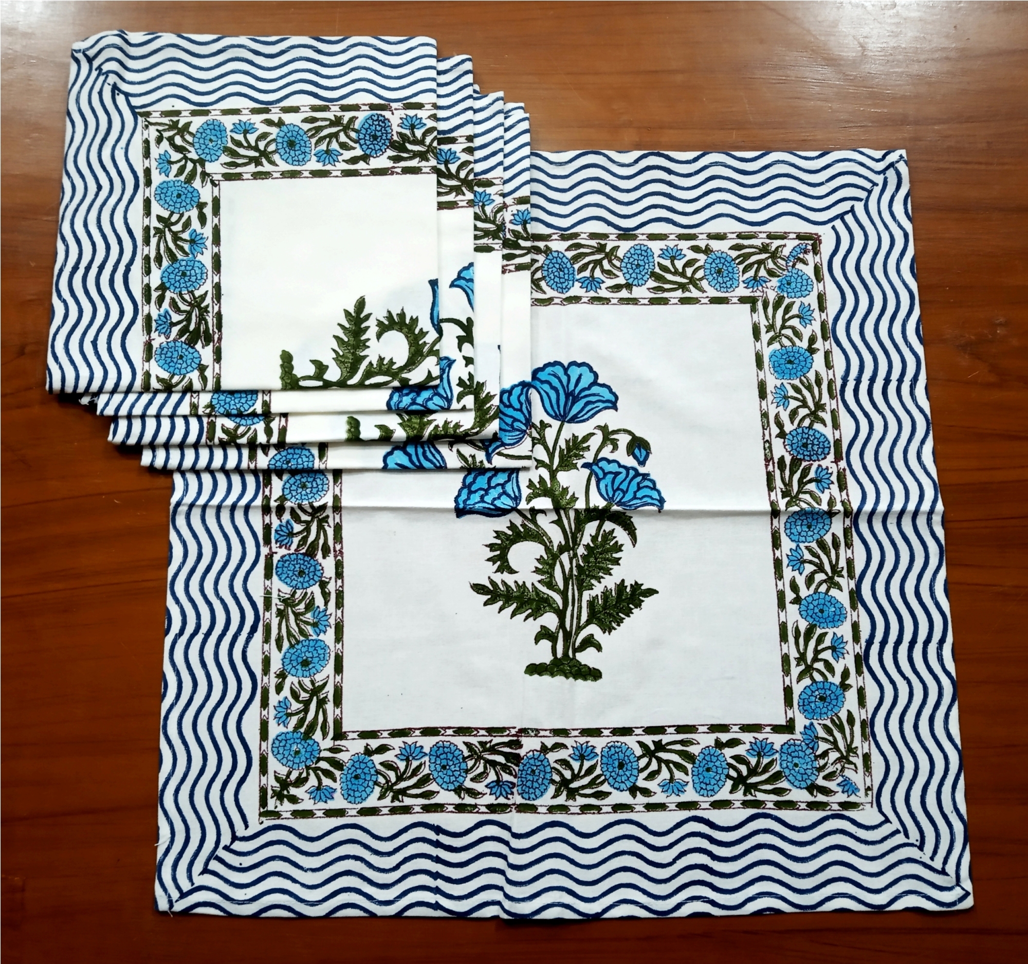 Show As Images Hand Block Napkin