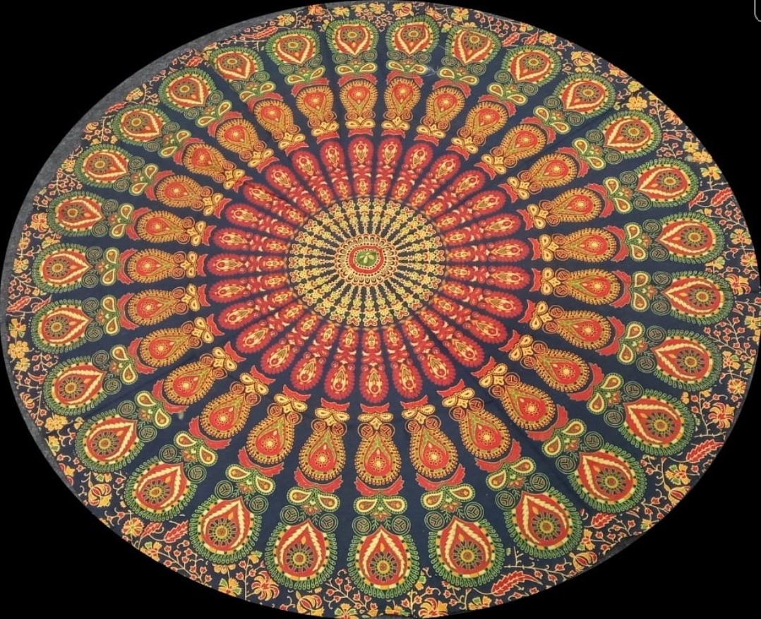 Multi Color Round Wall Hanging