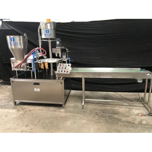 ऑटोमैटिक स्पाउट पाउच फिलिंग मशीन