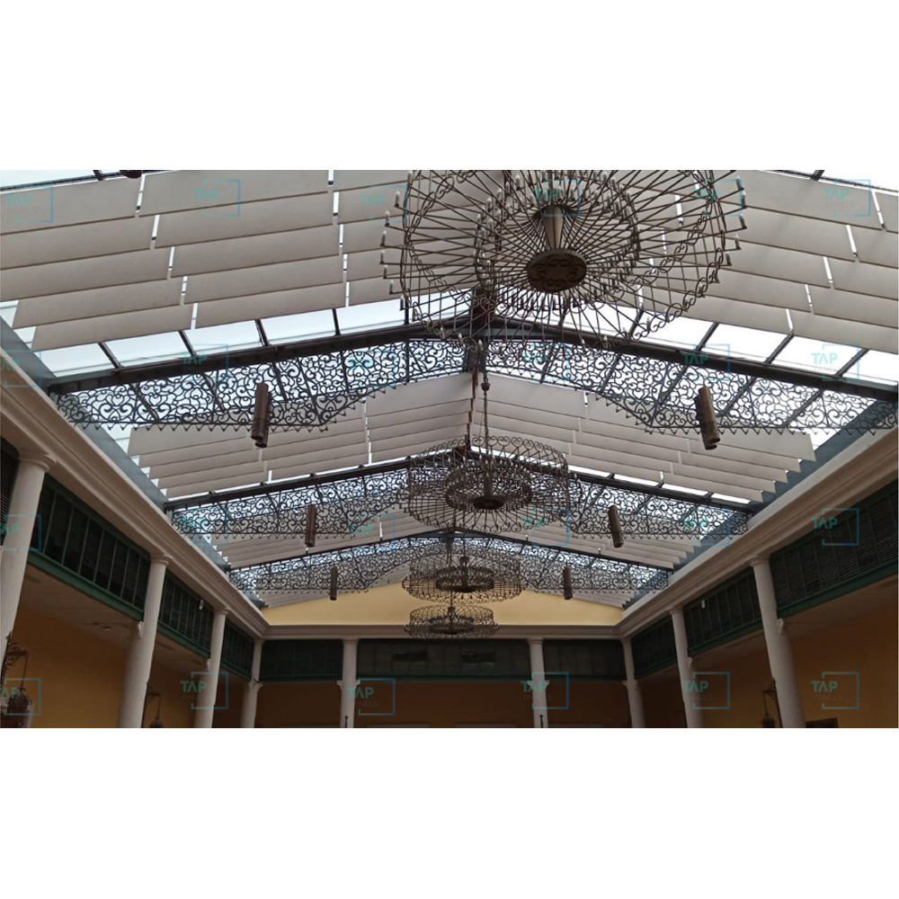 Acoustic Baffle Series - 100% Polyester Fiber, Custom Sizes, 36 Standard Colors | Easy Install, Relocatable Baffle With Light Fitting Option