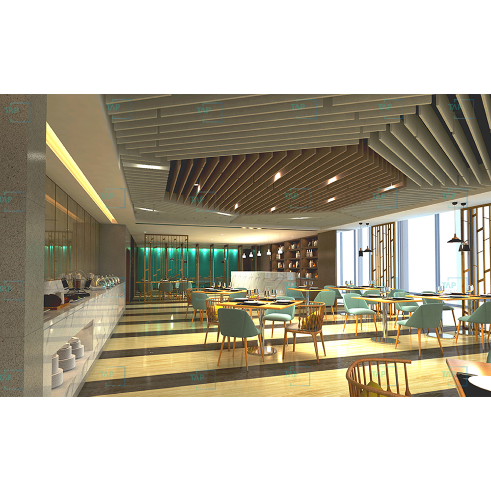 Acoustic Baffle Series - 100% Polyester Fiber, Custom Sizes, 36 Standard Colors | Easy Install, Relocatable Baffle With Light Fitting Option