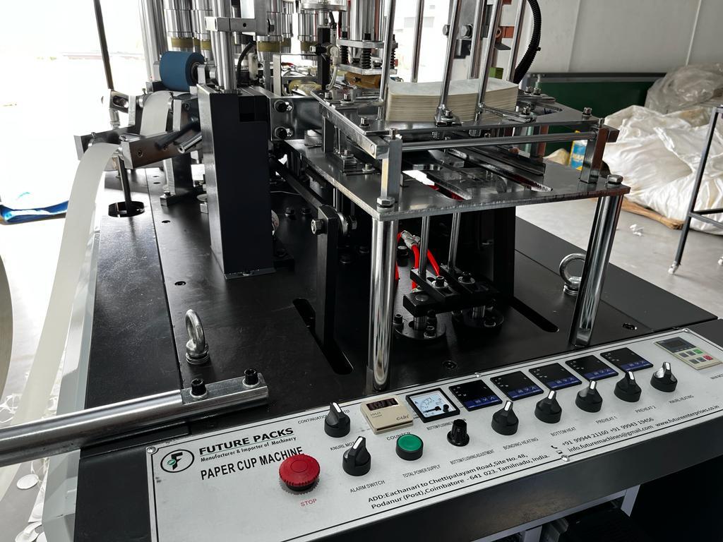 Fp - Q131 High Speed Paper Cup Making Machine - Cutting Size: 50ml To 350ml