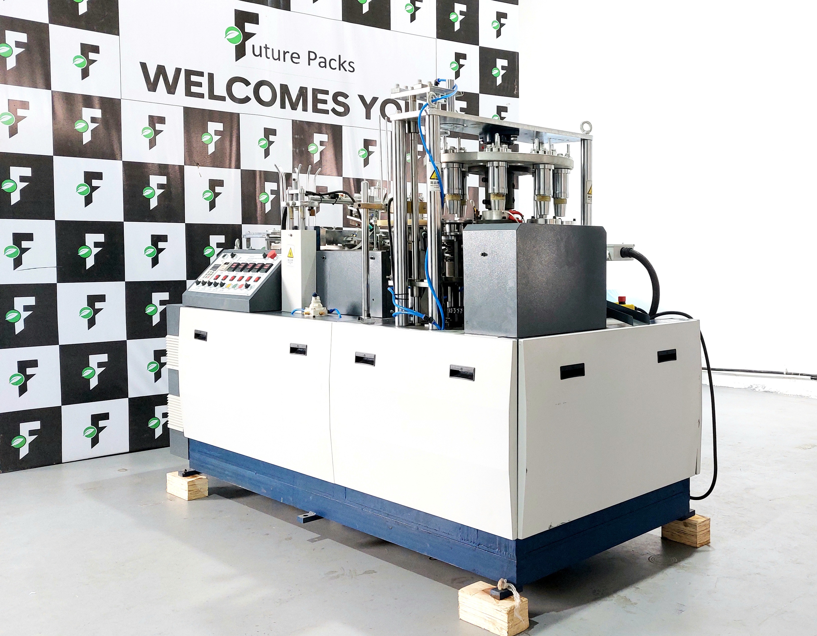 Fp Ocd100 Fully Automatic Paper Cup Making Machine - Cutting Size: 100-200 Ml