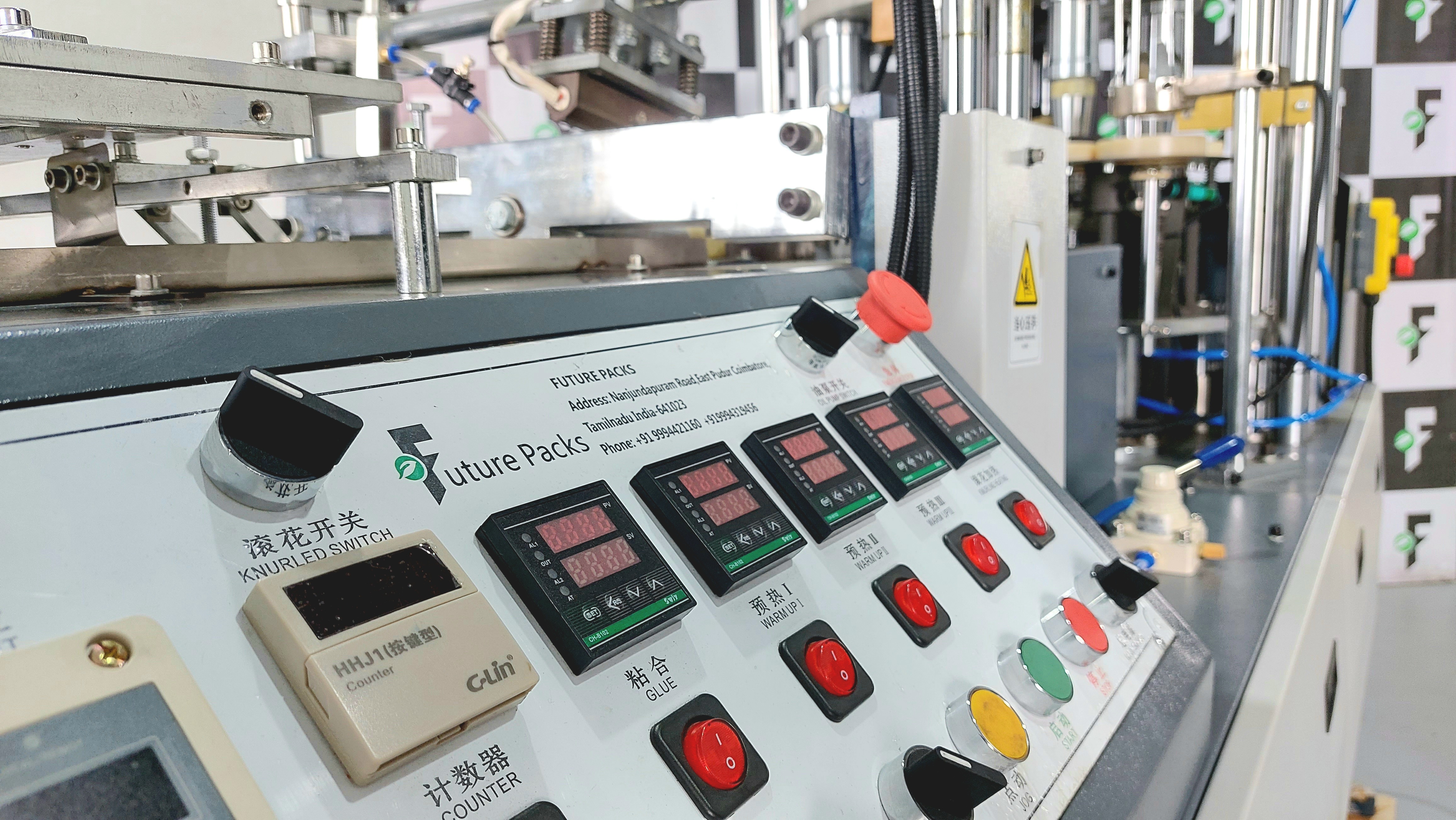Fp Ocd100 Fully Automatic Paper Cup Making Machine - Cutting Size: 100-200 Ml