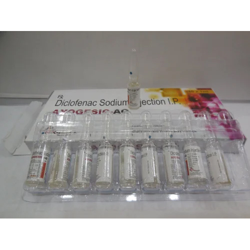 Diclofenac Sodium Injection Ip - Sterile Solution For Injection, Non-steroidal Anti-inflammatory Drug For Adults, Pain And Inflammation Relief