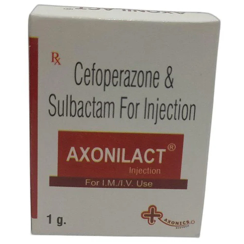 Cefoperazone And Sulbactam Injection - 1gm Dosage | Broad-spectrum Antibiotic For Bacterial Infections, Administered By Healthcare Professionals