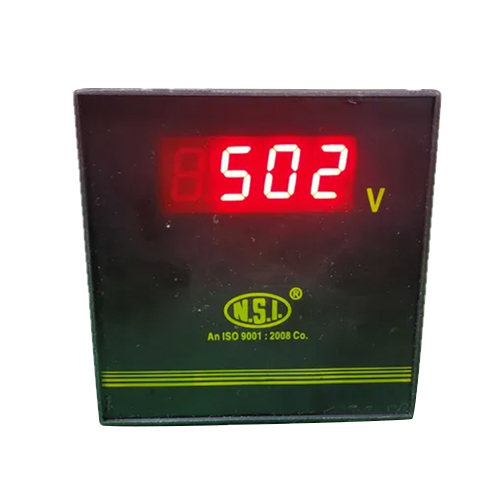 96mm डिजिटल वोल्टमीटर आवेदन: कंट्रोल पैनल इंडिकेशन