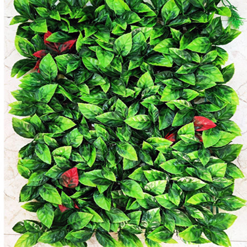 Artificial Grass Vertical Garden - 40x60cm, Eco-Friendly Plastic, Durable Leaf Design for Year-Round Indoor Decoration