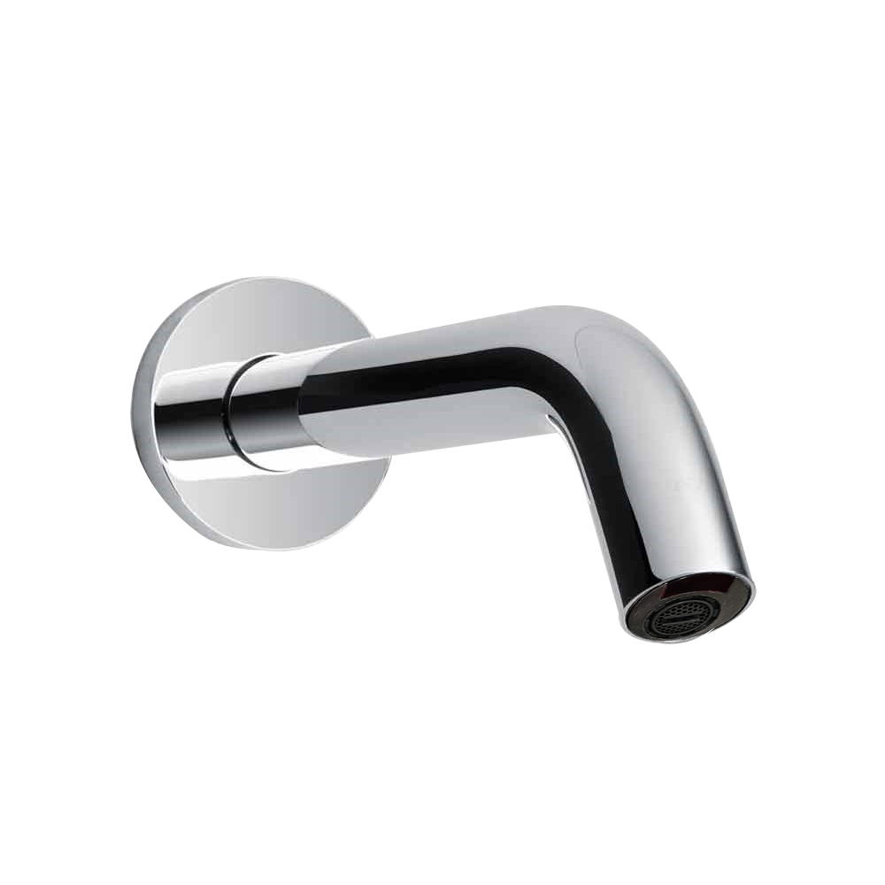 Automatic Wall Mounted Sensor Faucet - Bp-f195 (Ac) Zero Pressure - Color: Silver