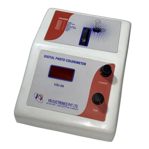 ऑफ व्हाइट/लाइट ग्रे डिजिटल फोटो कलरमीटर