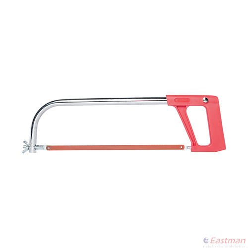 सिल्वर और रेड 12 इंच हैवी ड्यूटी ब्लैक पाउडर कोटेड हैक्सॉ फ़्रेम