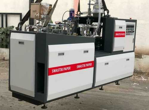 White And Black Gujrati Pyali Making Machine