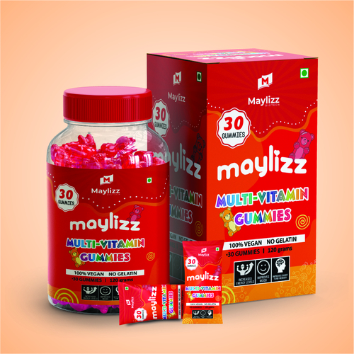 मल्टी विटामिन गमीज़ शेल्फ लाइफ: 1 साल
