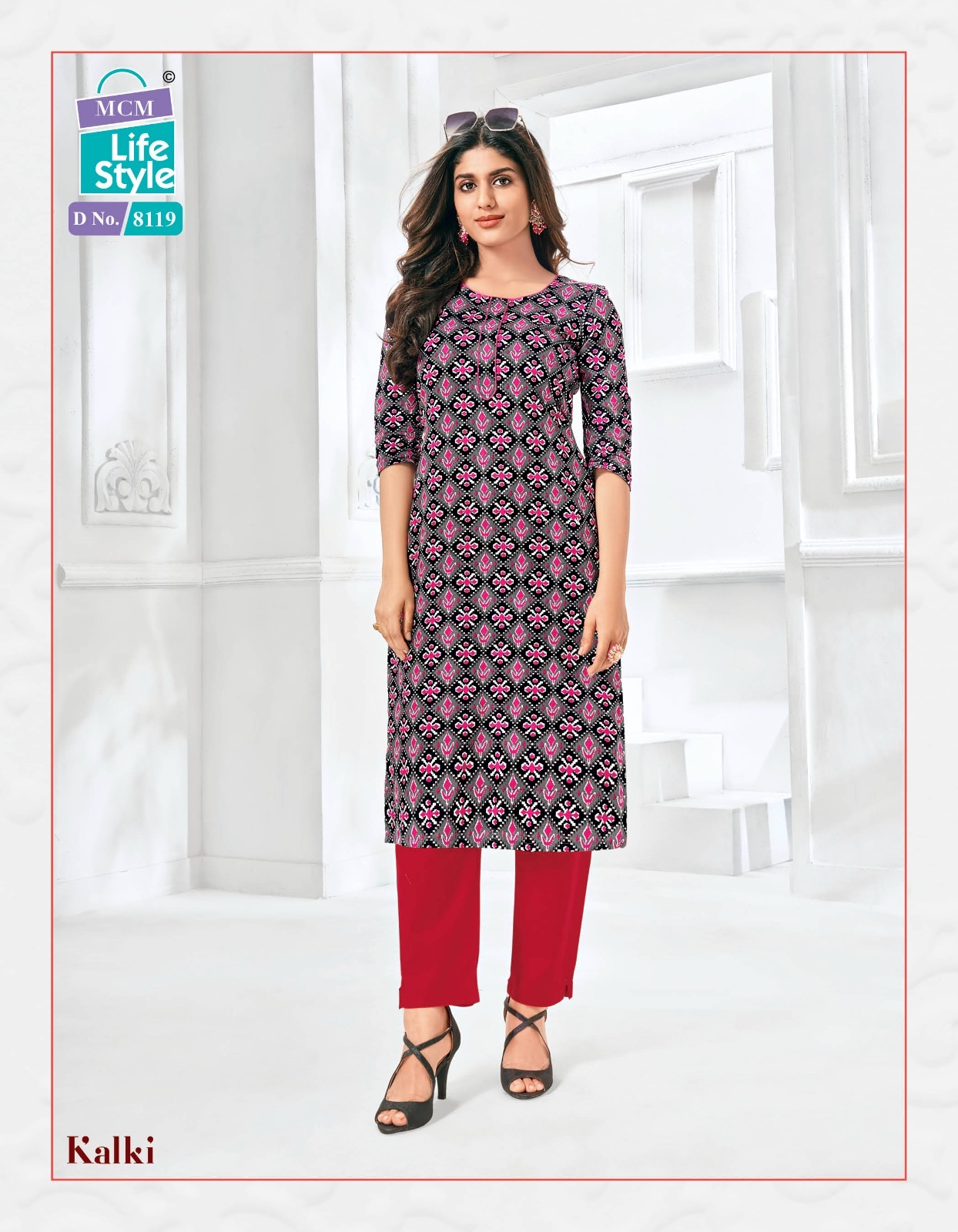 Mcm Lifestyle Kalki Kurties - Pure Cotton Printed Fabric | Available In Sizes M(38), L(40), Xl(42), Xxl(44), 3xl(46)