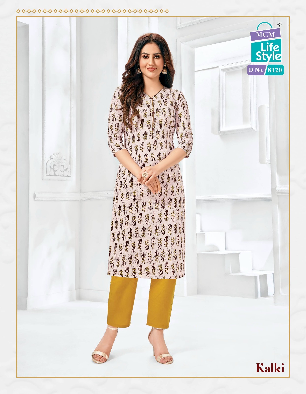 Mcm Lifestyle Kalki Kurties - Pure Cotton Printed Fabric | Available In Sizes M(38), L(40), Xl(42), Xxl(44), 3xl(46)