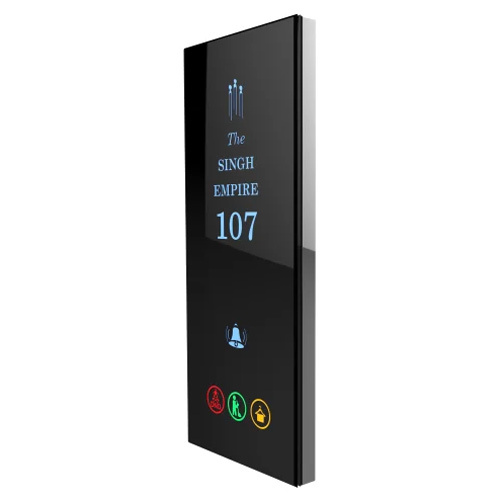 Horizontal Do Not Disturb Door Plate Application: Commercial