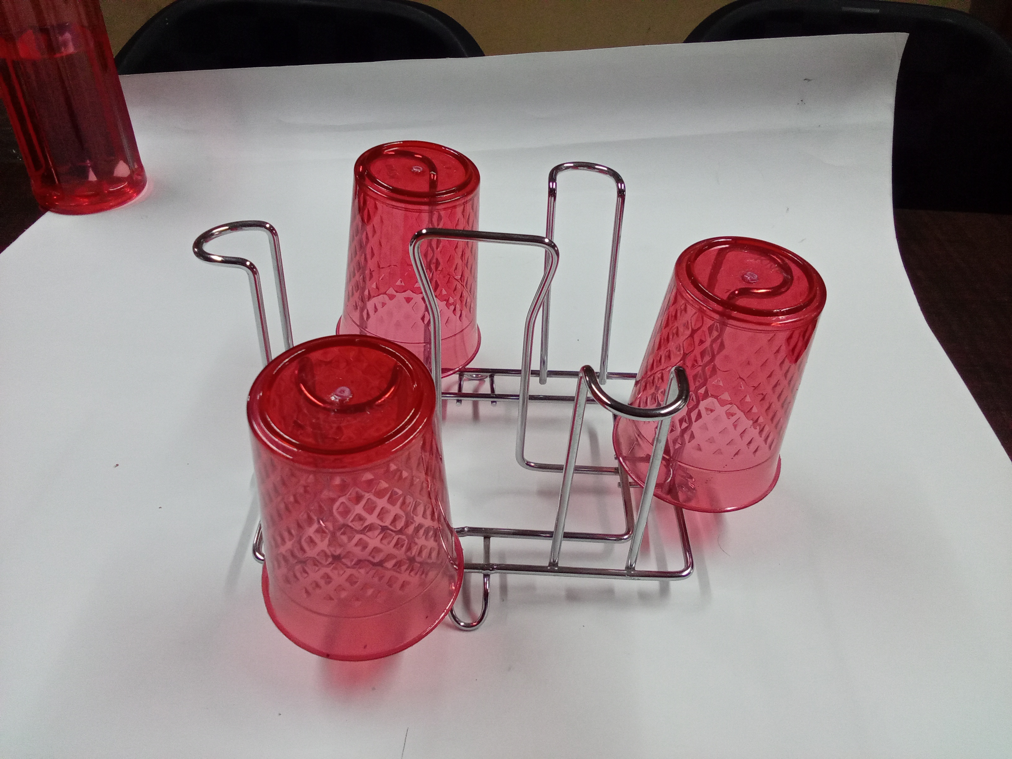 Ss Glass Holder - Ss304 Stainless Steel, Customized Size Available, Silver Finish | Resilient Design For Home & Commercial Kitchens