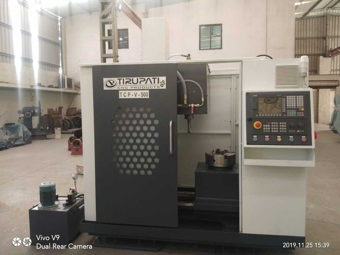 Cnc Drilling Machine - Tcp-v-500 (2 Axis) - Color: Gray
