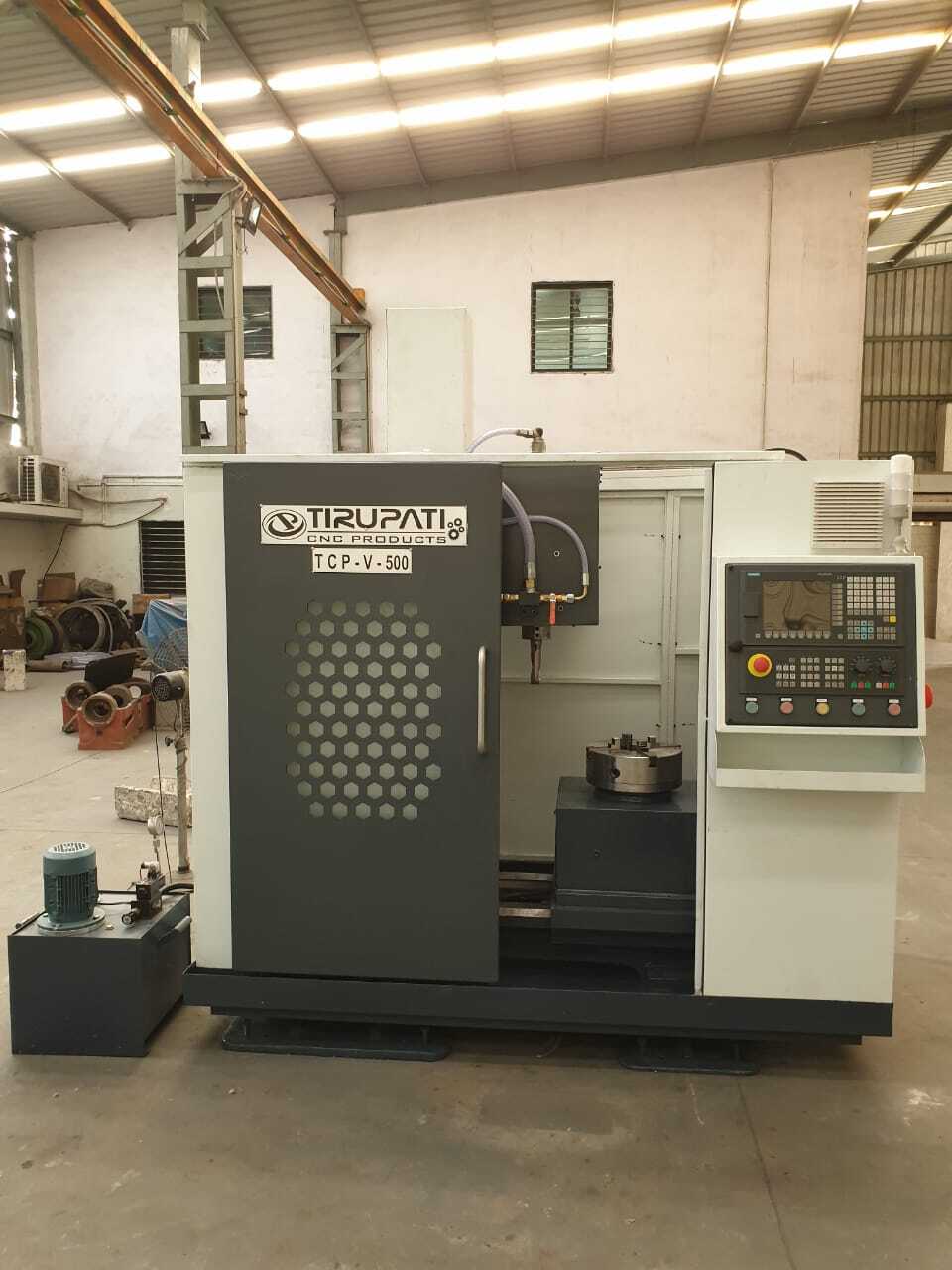 Cnc Drilling Machine - Tcp-v-500 (2 Axis) - Color: Gray