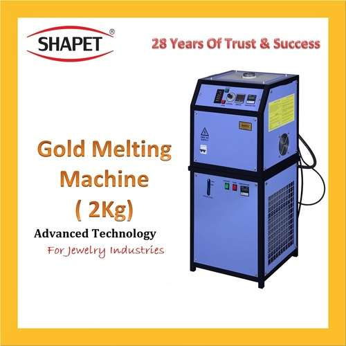 2Kg Gold Induction Based Melting Machine - Color: Gray