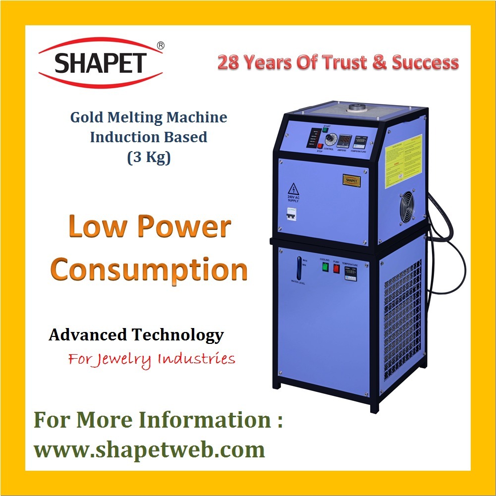 3kg Gold Melting Machine - Capacity: 3 Kg