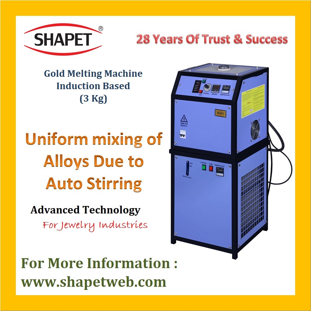 3kg Gold Melting Machine - Capacity: 3 Kg