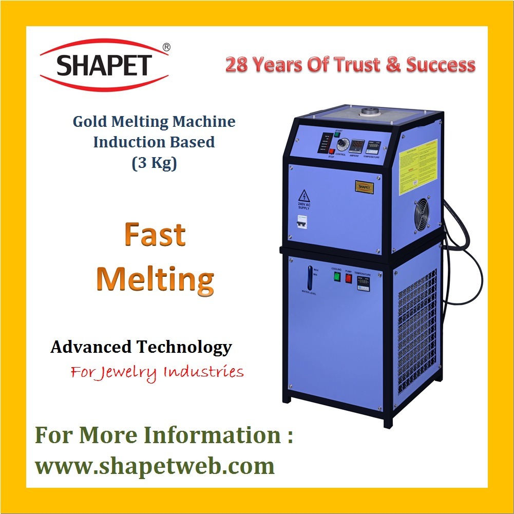 3kg Gold Melting Machine - Capacity: 3 Kg