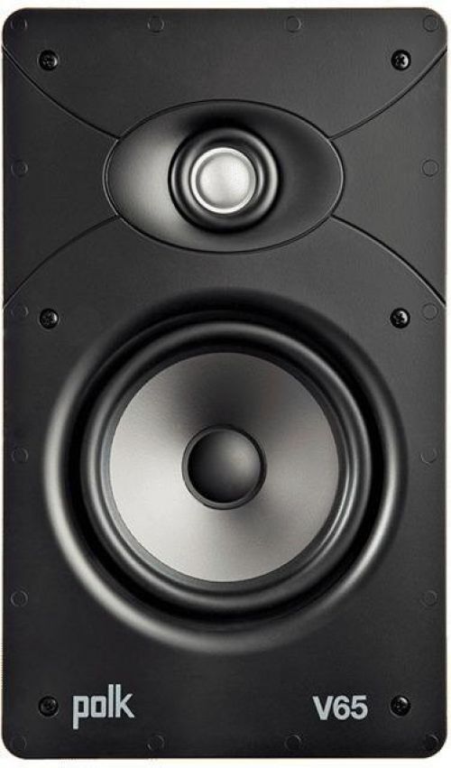 Polk V65 Audio Speaker - Color: Black
