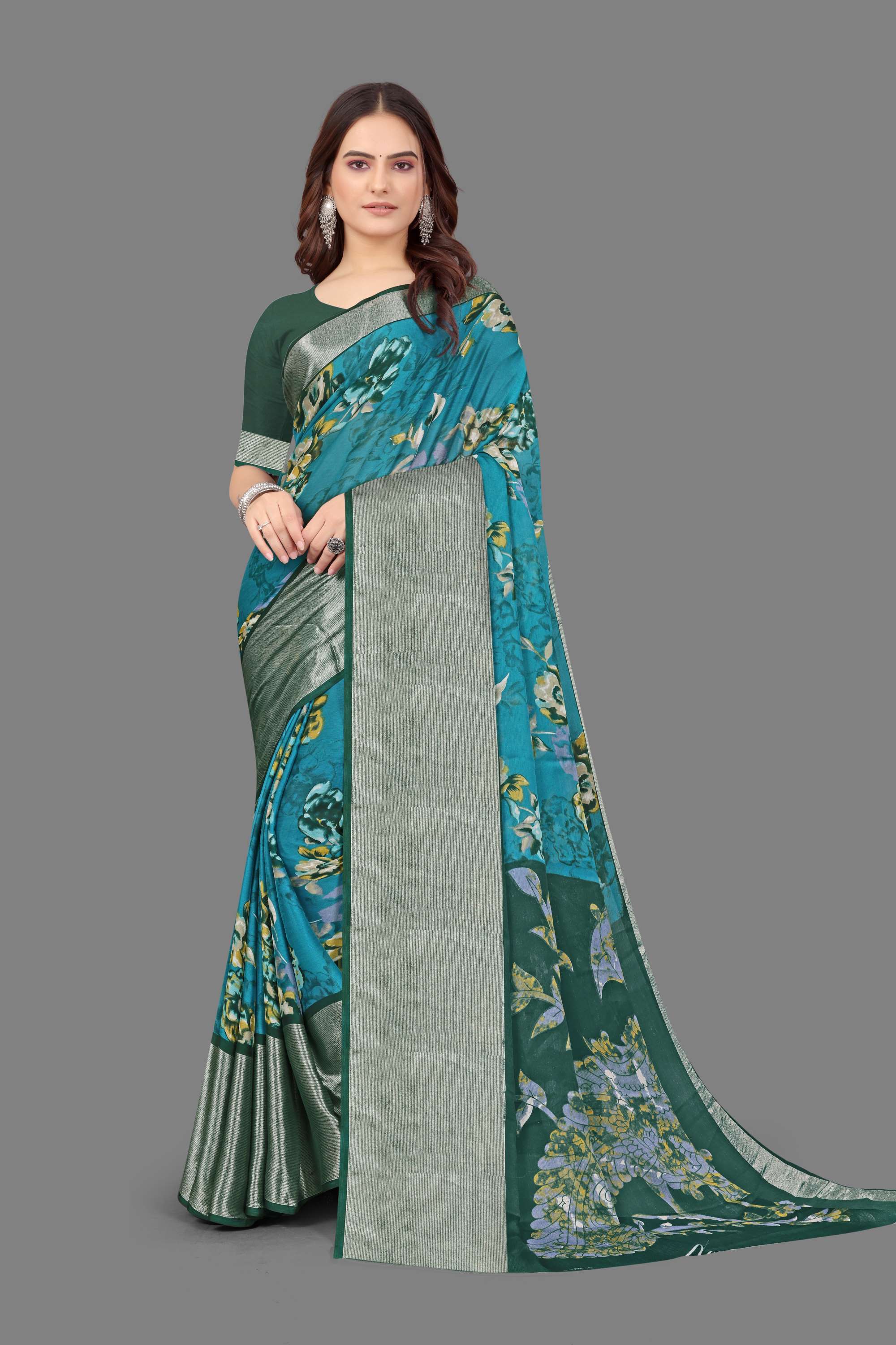 Chiffion Saree