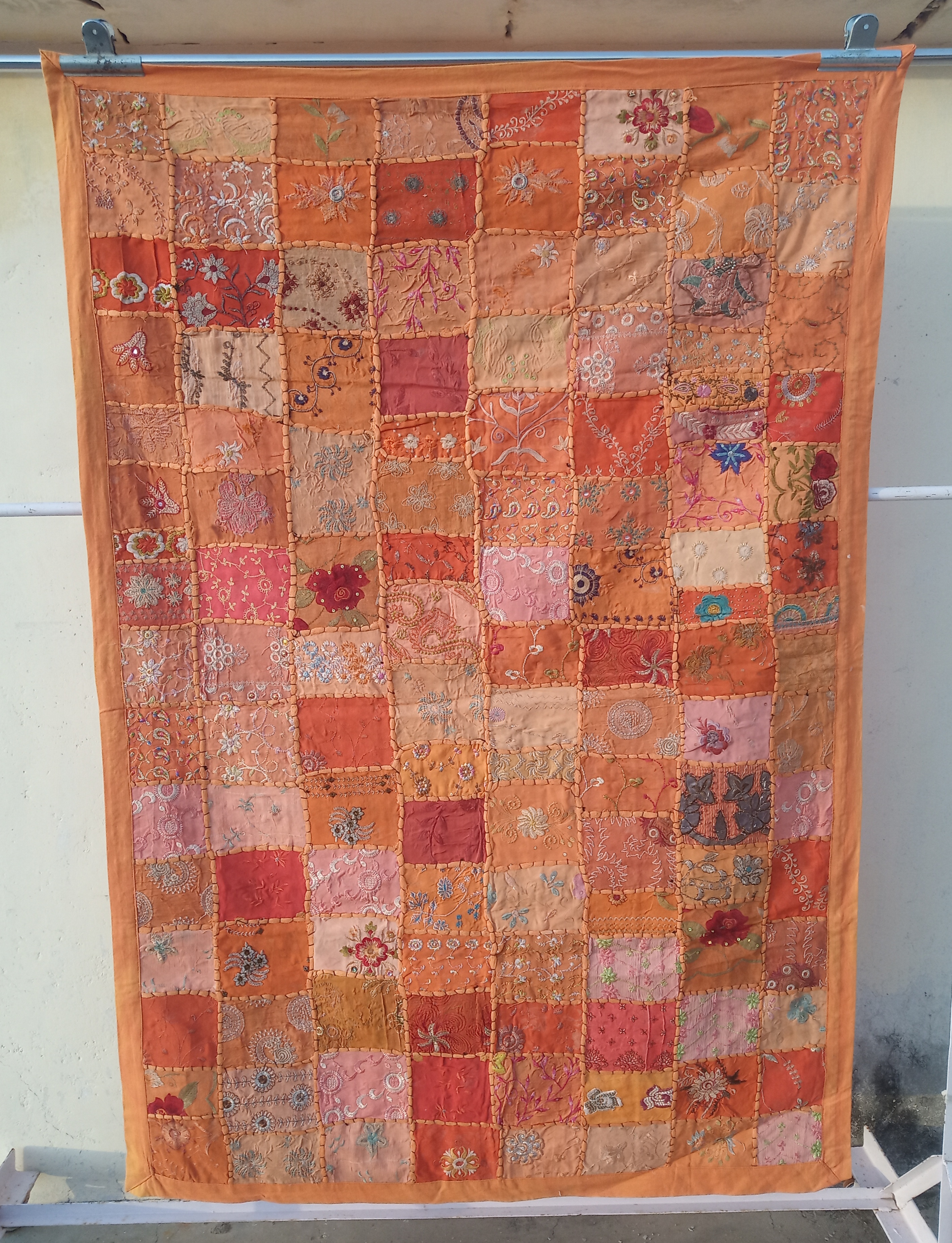 Multi Color Khambadiya Wall Hanging Tapestry