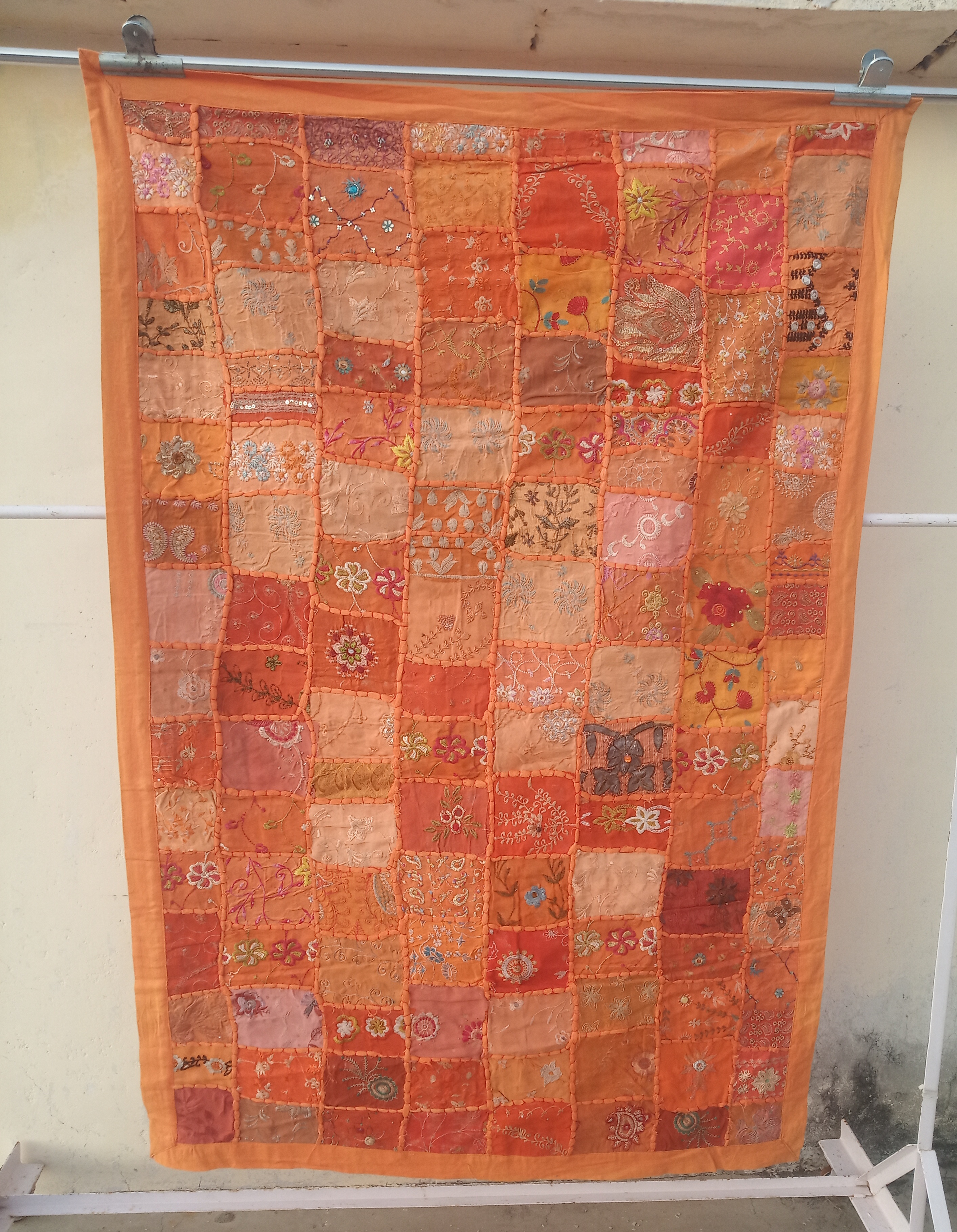 Multi Color Khambadiya Wall Hanging Tapestry