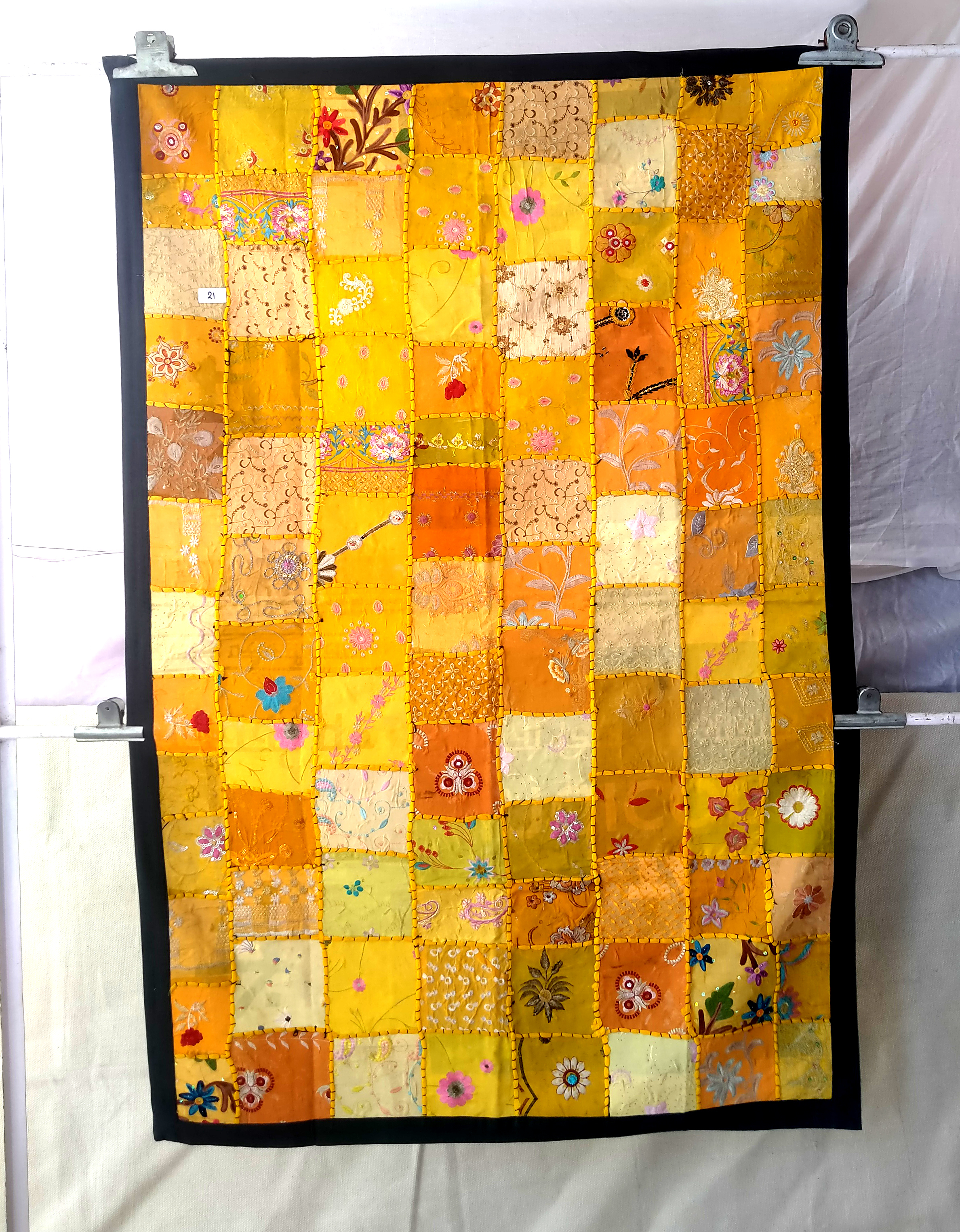 Multi Color Khambadiya Wall Hanging Tapestry