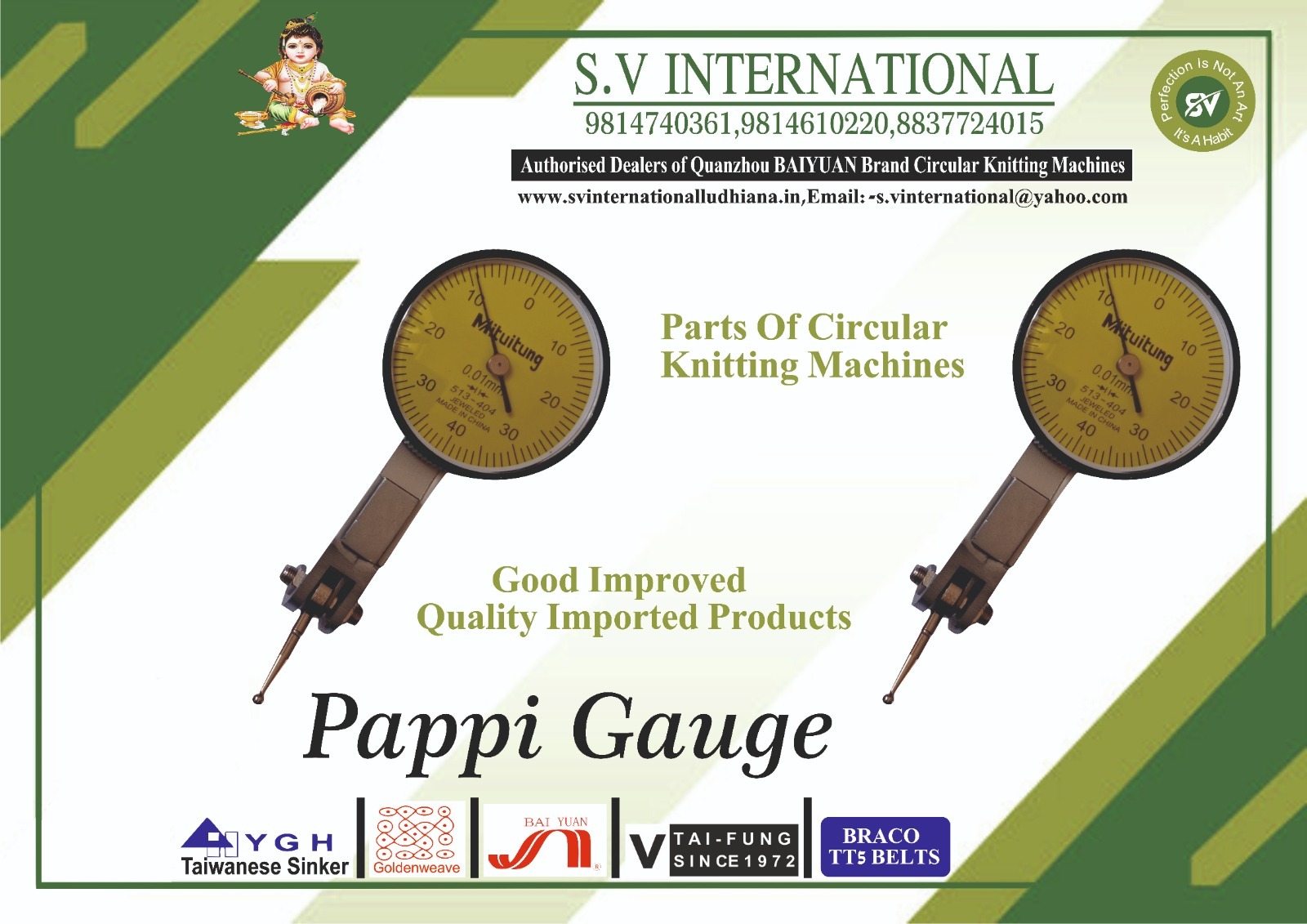 Pappi Gauge - Dial Indicator