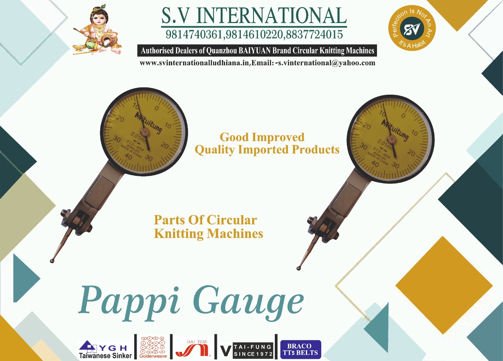 Pappi Gauge - Dial Indicator