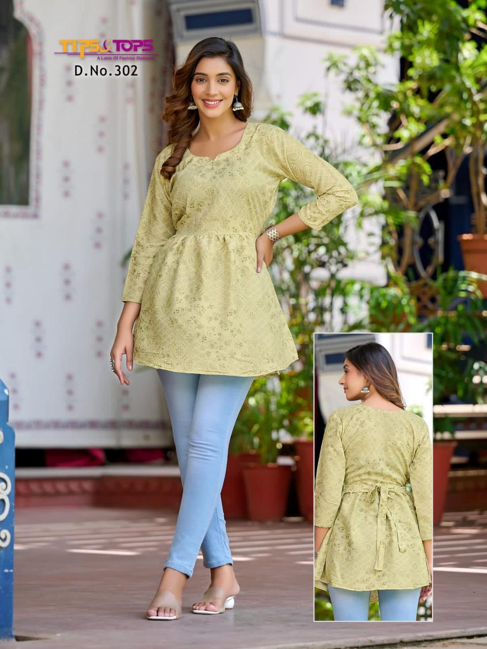 Rayon Tunic Tops - Heavy Rayon Fabric, Length 32-34 Inch, Size S-xxl | Breathable, Cool Pass, Quick Dry, Washable, Non Toxic