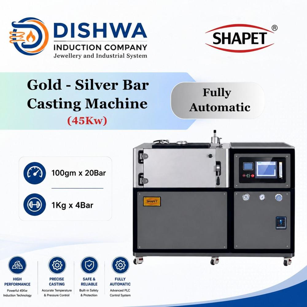 Gold Bar Casting Machine - Accuracy: 100 %