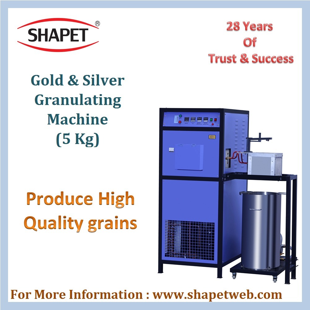 5kg Induction Based Granulating Machine - Accuracy: 100 %