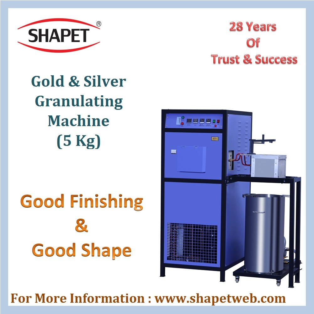 5kg Induction Based Granulating Machine - Accuracy: 100 %