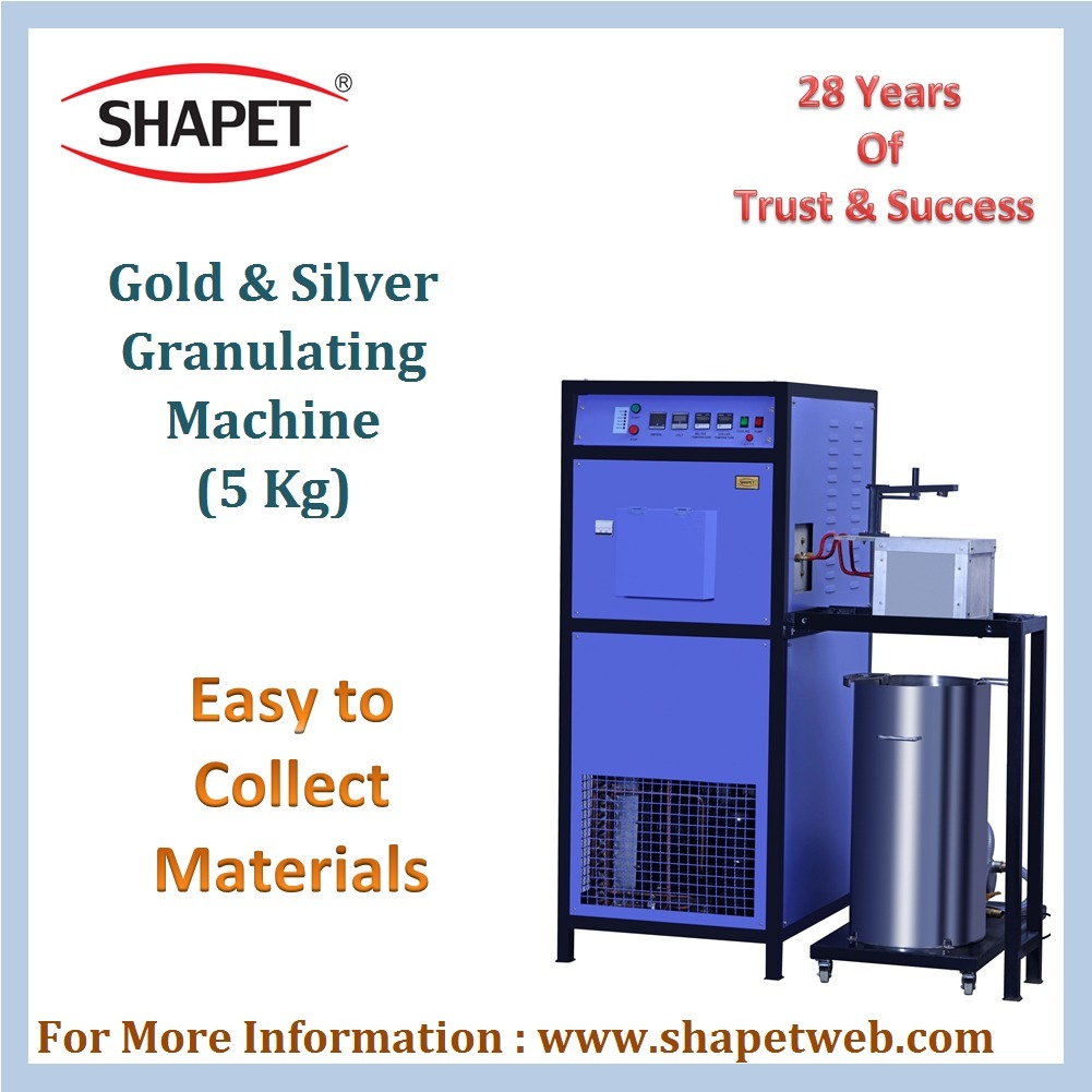 5kg Induction Based Granulating Machine - Accuracy: 100 %