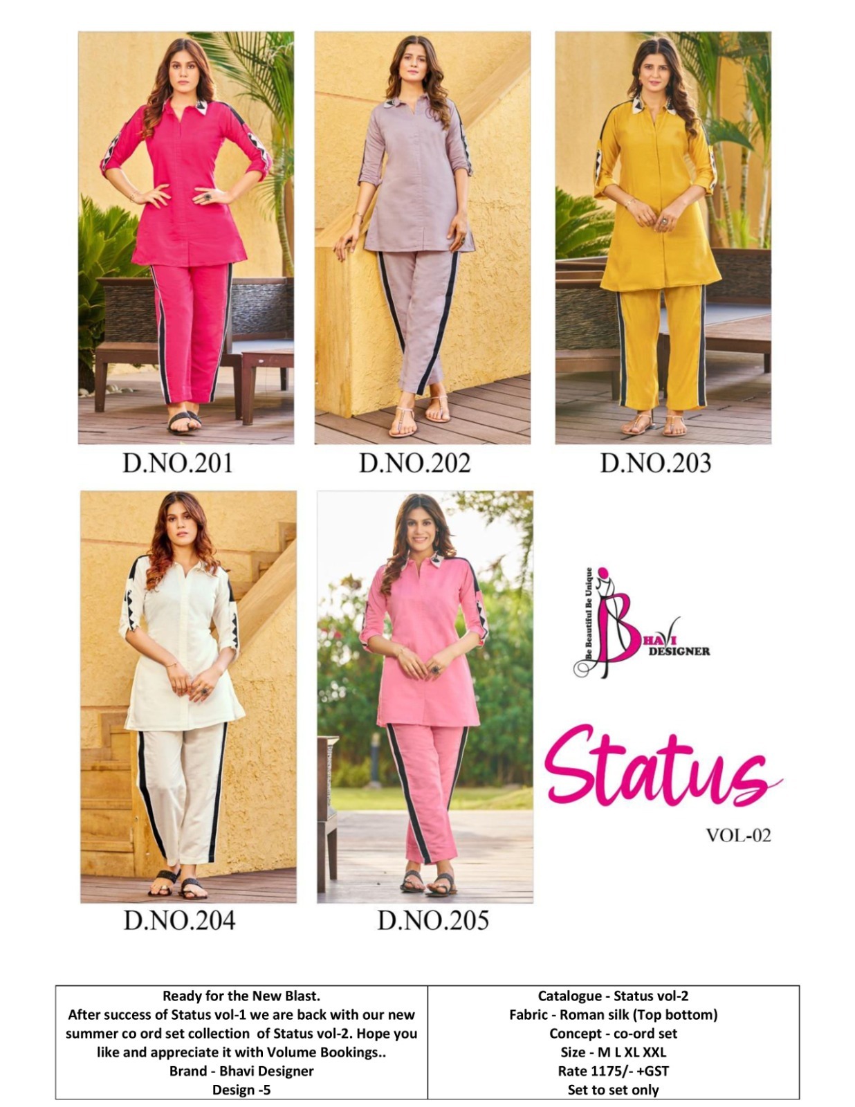 Fancy Co-ord Sets - Color: As Shown In The Catalogue
