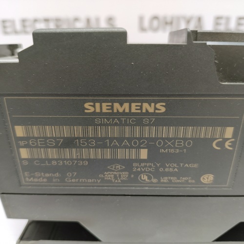Siemens Simatic 6es7153-1aa02-0xb0 Interface Module