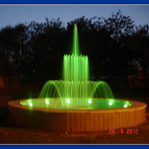 Garden Water Fountain - Color: Yellow