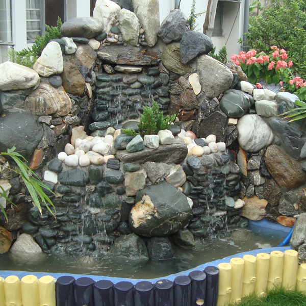 Garden Water Fountain - Color: Yellow